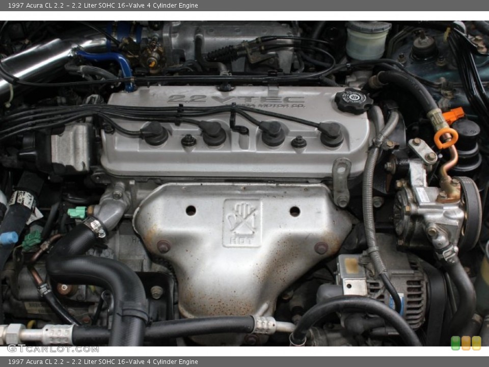 2.2 Liter SOHC 16-Valve 4 Cylinder 1997 Acura CL Engine
