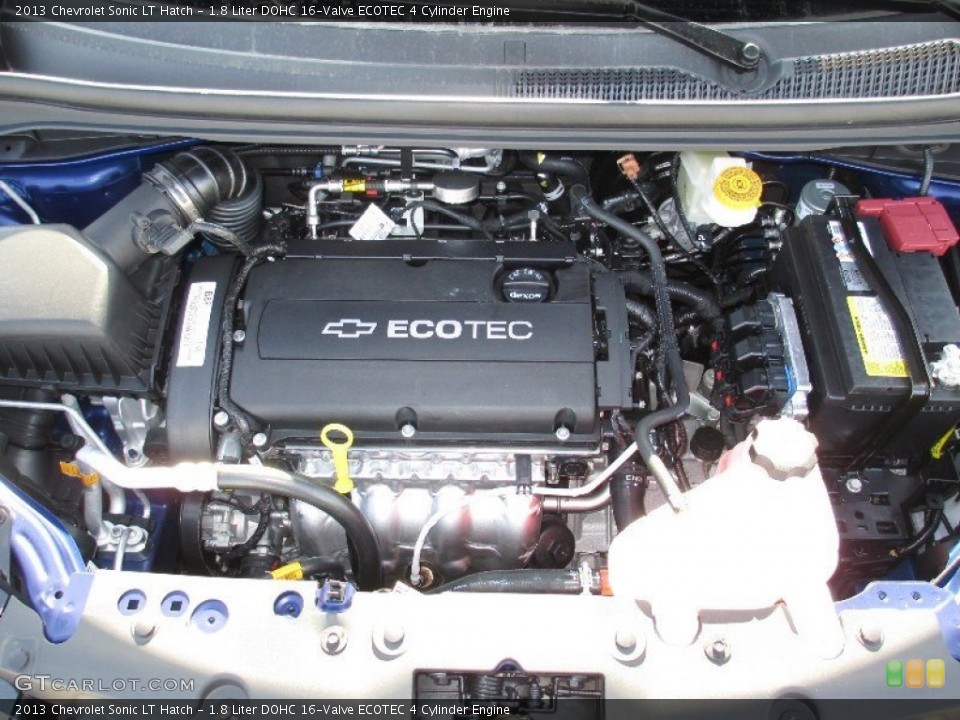 1.8 Liter DOHC 16-Valve ECOTEC 4 Cylinder Engine for the 2013 Chevrolet Sonic #74422555