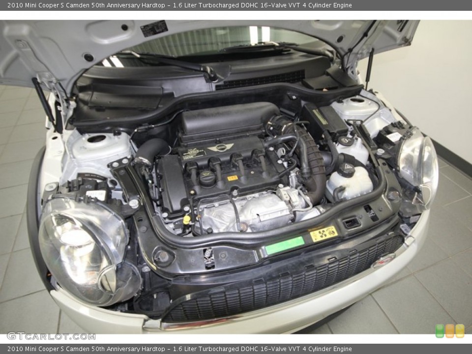 1.6 Liter Turbocharged DOHC 16-Valve VVT 4 Cylinder 2010 Mini Cooper Engine