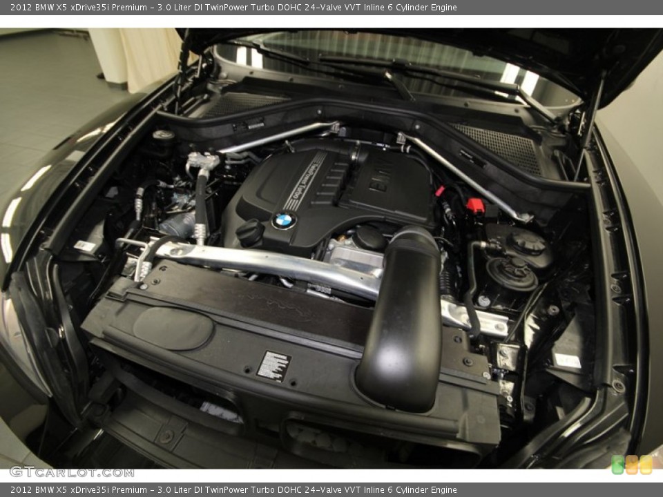 3.0 Liter DI TwinPower Turbo DOHC 24-Valve VVT Inline 6 Cylinder Engine for the 2012 BMW X5 #74432146
