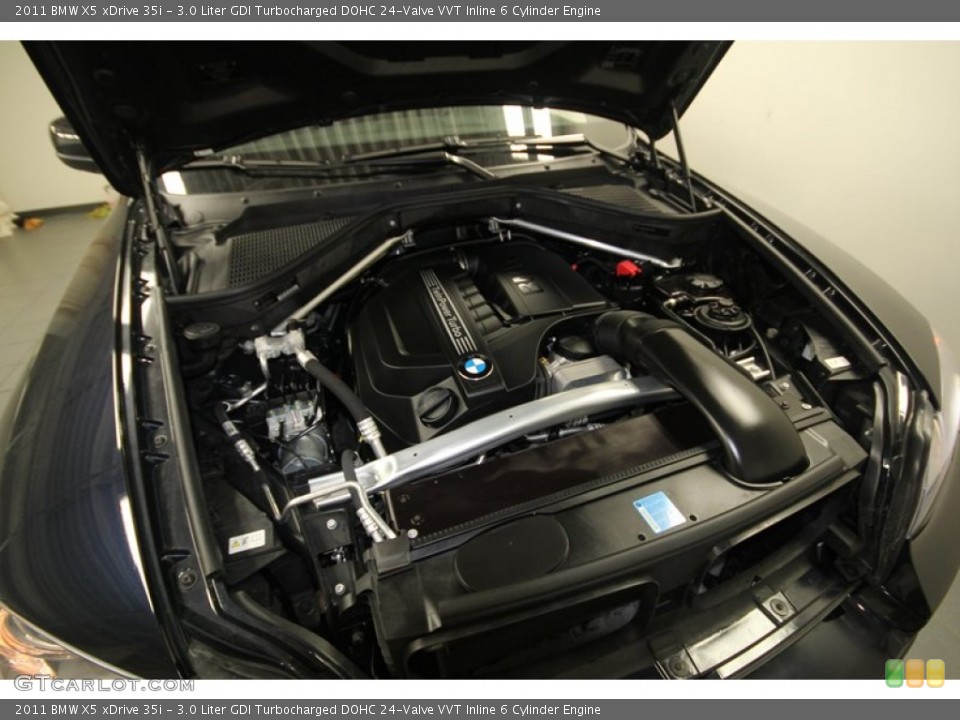3.0 Liter GDI Turbocharged DOHC 24-Valve VVT Inline 6 Cylinder Engine for the 2011 BMW X5 #74432713
