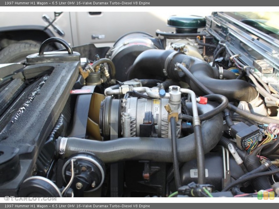 6.5 Liter OHV 16-Valve Duramax Turbo-Diesel V8 Engine for the 1997 Hummer H1 #74448092