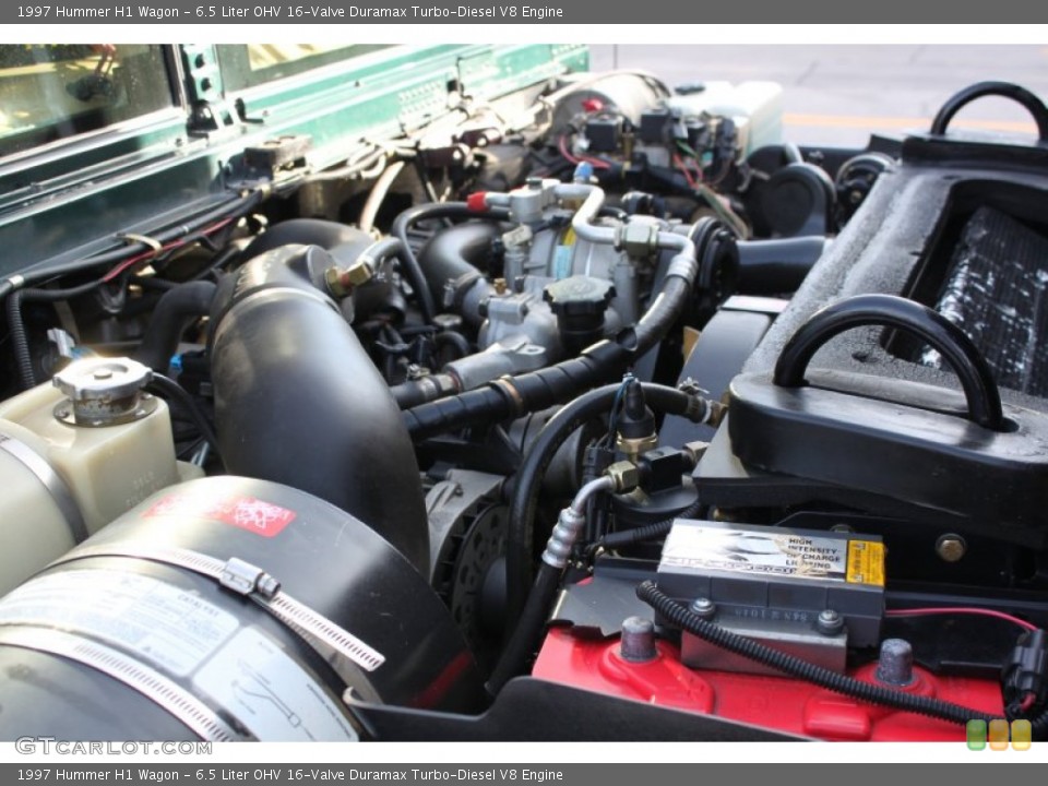6.5 Liter OHV 16-Valve Duramax Turbo-Diesel V8 Engine for the 1997 Hummer H1 #74448116
