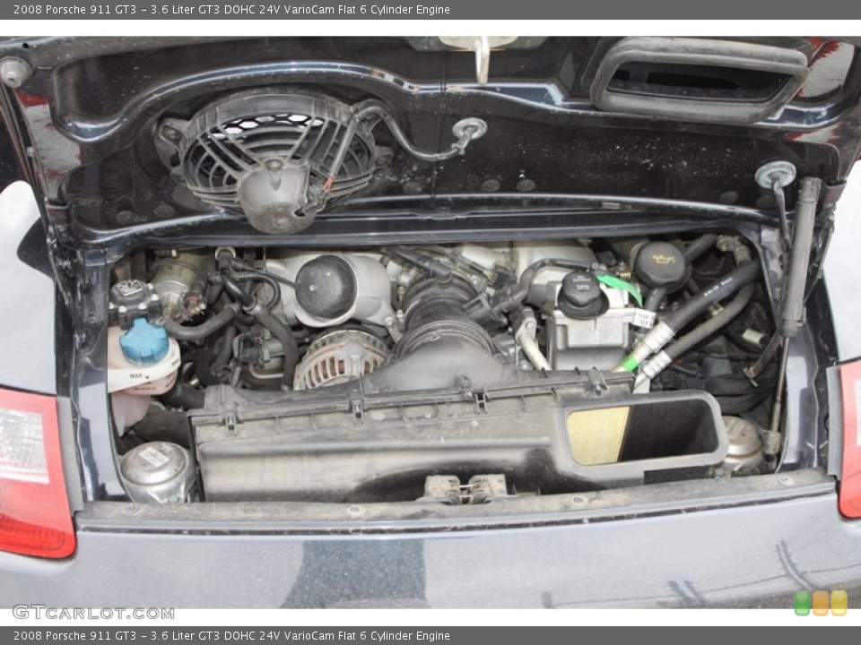 3.6 Liter GT3 DOHC 24V VarioCam Flat 6 Cylinder Engine for the 2008 Porsche 911 #74453168