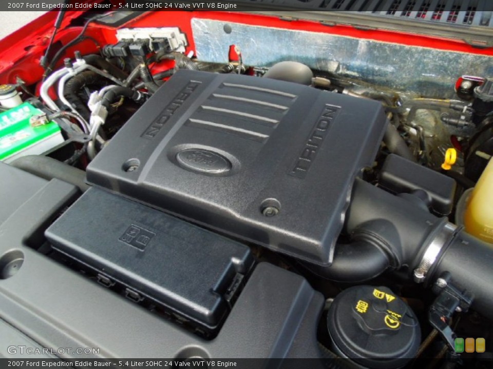 5.4 Liter SOHC 24 Valve VVT V8 Engine for the 2007 Ford Expedition #74454326