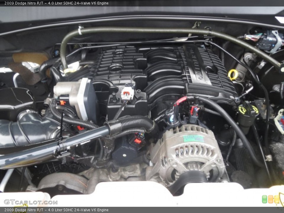 4.0 Liter SOHC 24-Valve V6 Engine for the 2009 Dodge Nitro #74474171