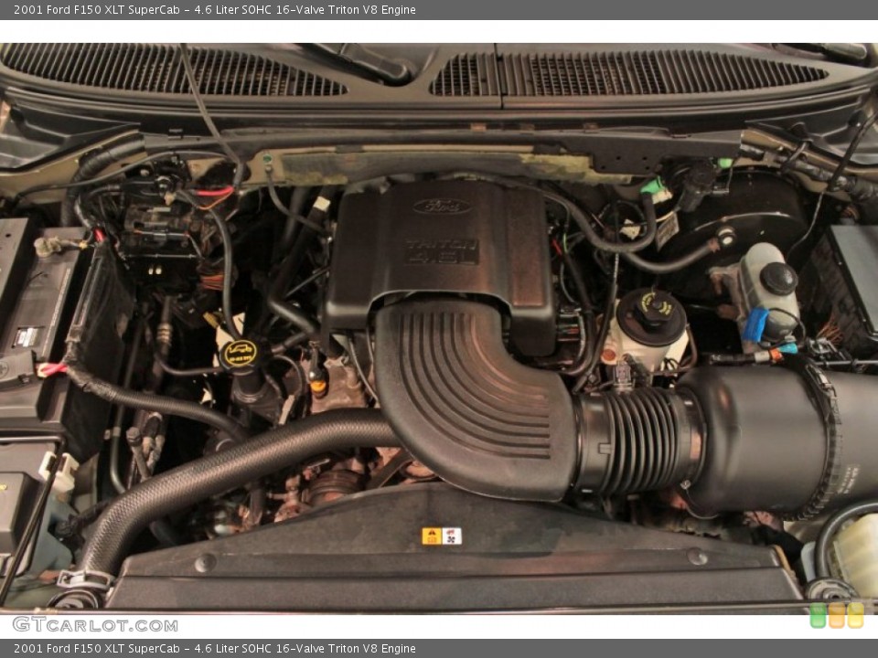 4.6 Liter SOHC 16-Valve Triton V8 Engine for the 2001 Ford F150 #74475095