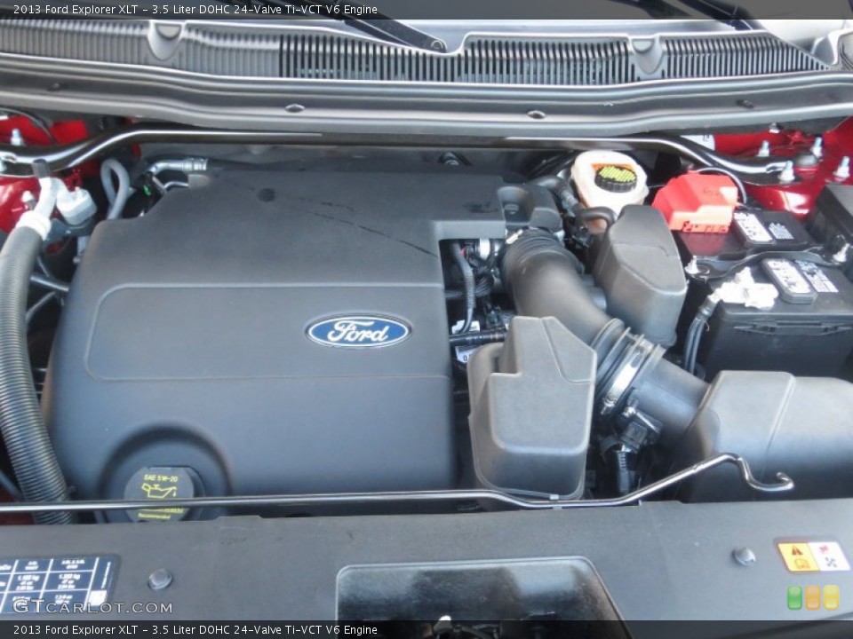 3.5 Liter DOHC 24-Valve Ti-VCT V6 Engine for the 2013 Ford Explorer #74481761