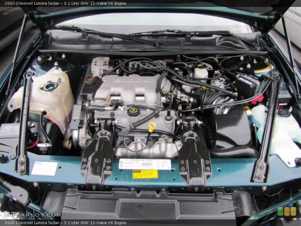 3.1 Liter OHV 12-Valve V6 2000 Chevrolet Lumina Engine