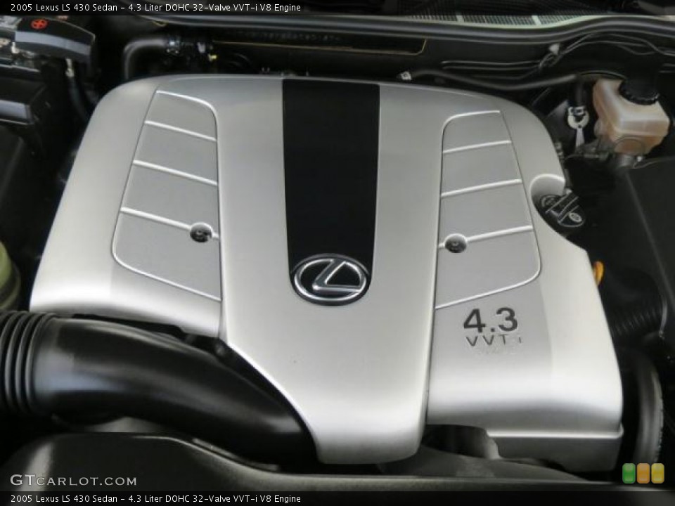 4.3 Liter DOHC 32-Valve VVT-i V8 Engine for the 2005 Lexus LS #74486090