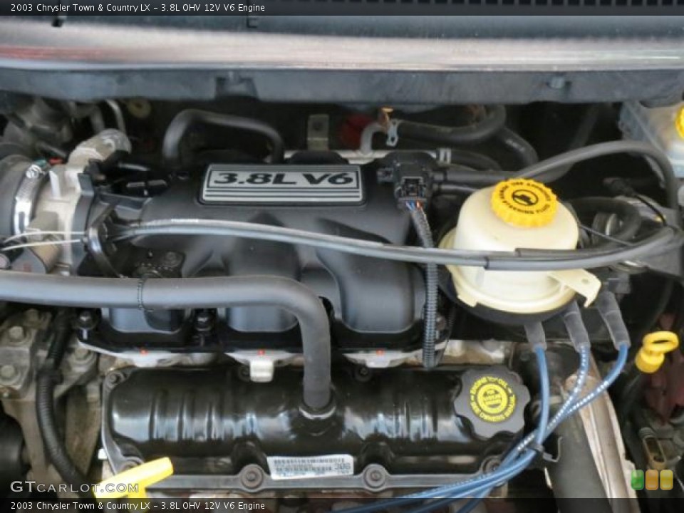 3.8L OHV 12V V6 Engine for the 2003 Chrysler Town & Country #74486312