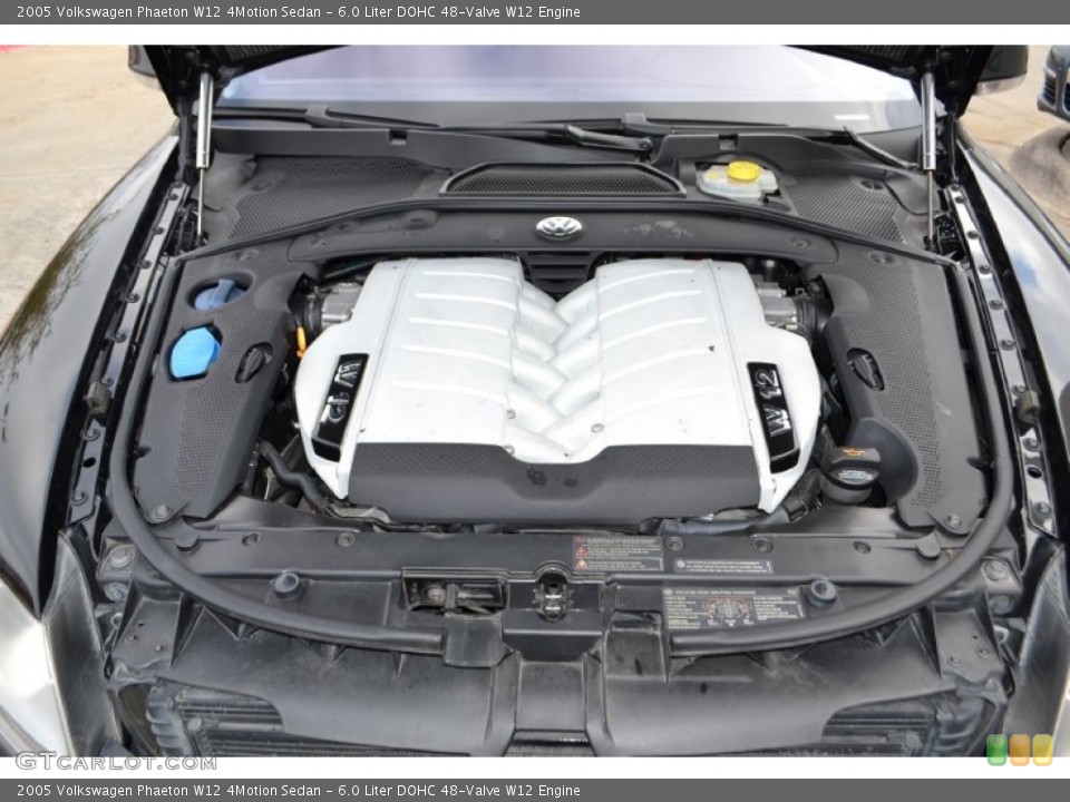 6.0 Liter DOHC 48-Valve W12 Engine for the 2005 Volkswagen Phaeton #74492315