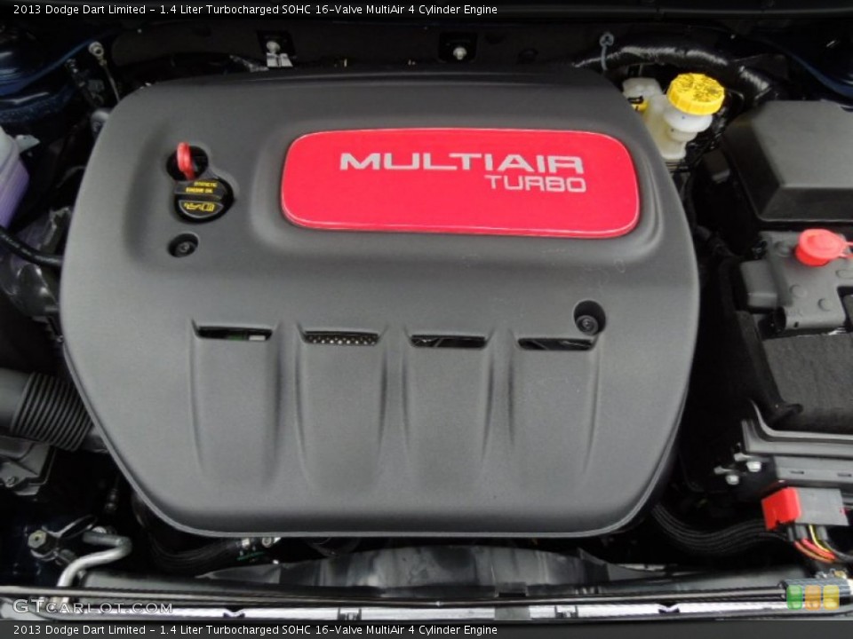 1.4 Liter Turbocharged SOHC 16-Valve MultiAir 4 Cylinder Engine for the 2013 Dodge Dart #74498186