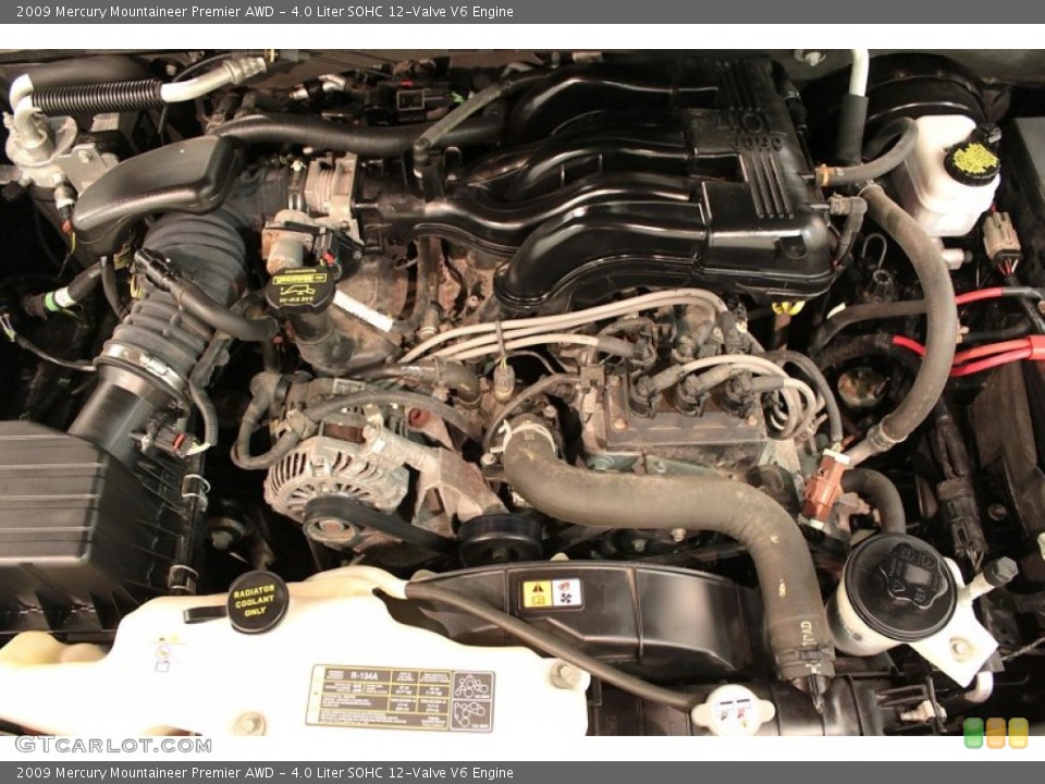 4.0 Liter SOHC 12-Valve V6 Engine for the 2009 Mercury Mountaineer #74500970