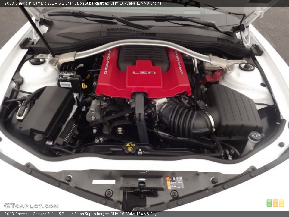 6.2 Liter Eaton Supercharged OHV 16-Valve LSA V8 Engine for the 2013 Chevrolet Camaro #74504768