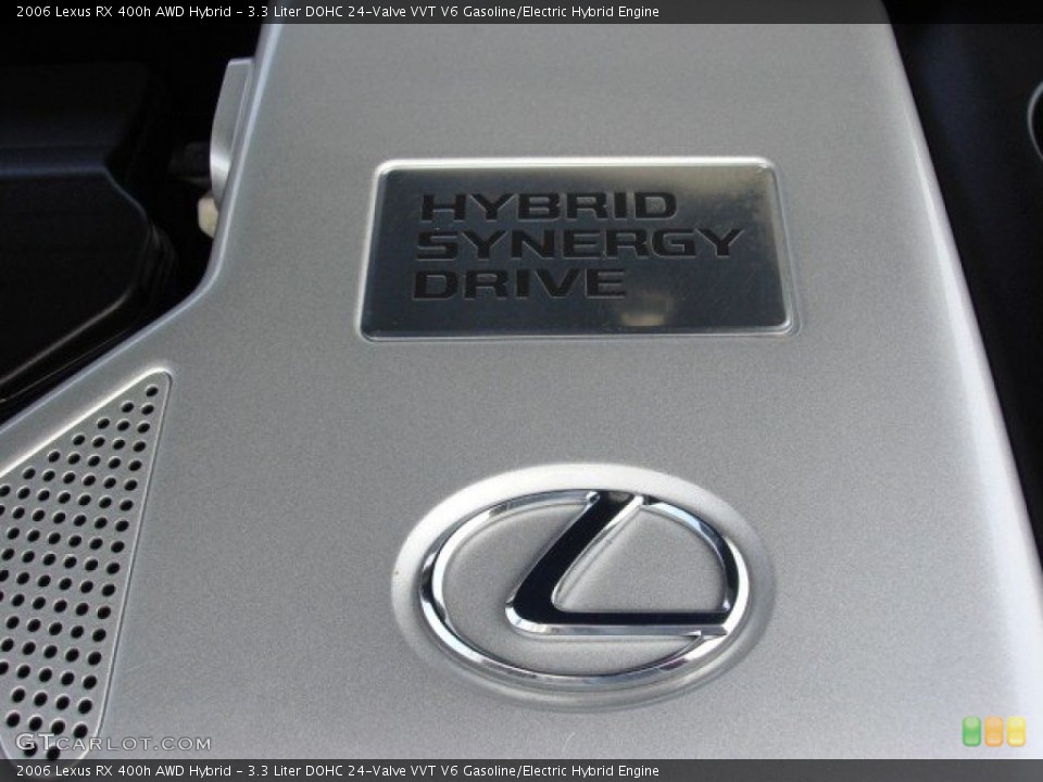 3.3 Liter DOHC 24-Valve VVT V6 Gasoline/Electric Hybrid Engine for the 2006 Lexus RX #74509709