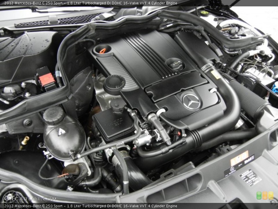 1.8 Liter Turbocharged DI DOHC 16-Valve VVT 4 Cylinder Engine for the 2012 Mercedes-Benz C #74515590