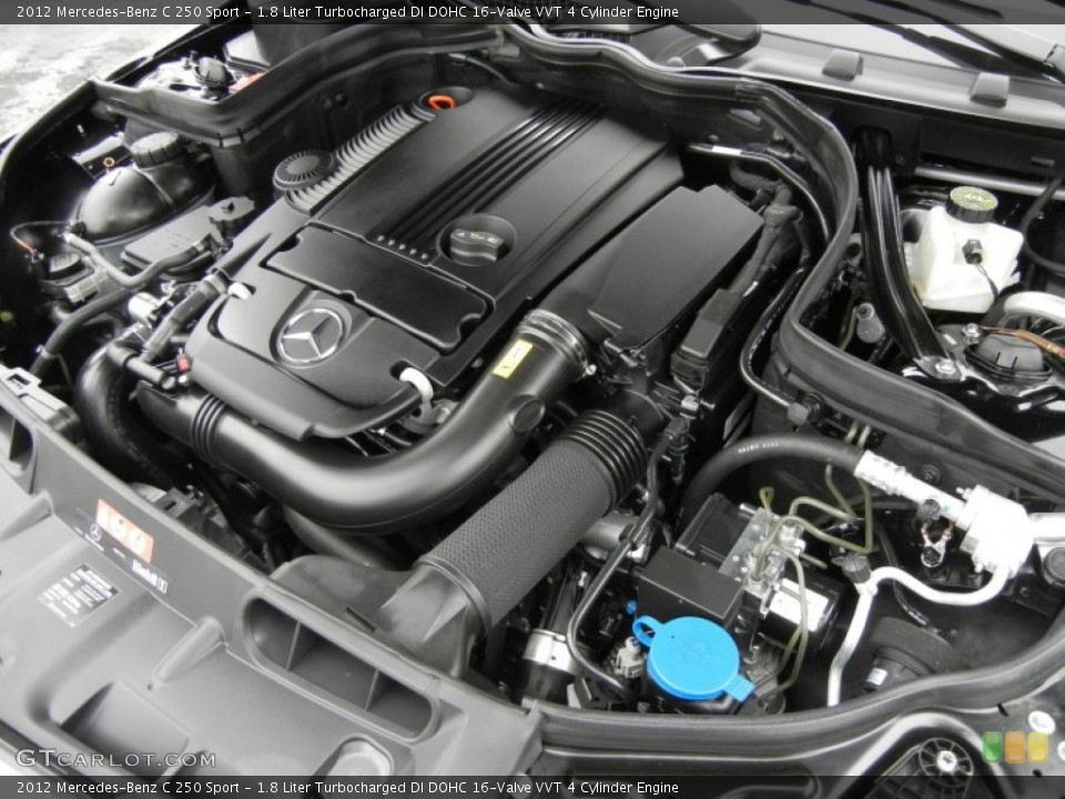 1.8 Liter Turbocharged DI DOHC 16-Valve VVT 4 Cylinder Engine for the 2012 Mercedes-Benz C #74515616