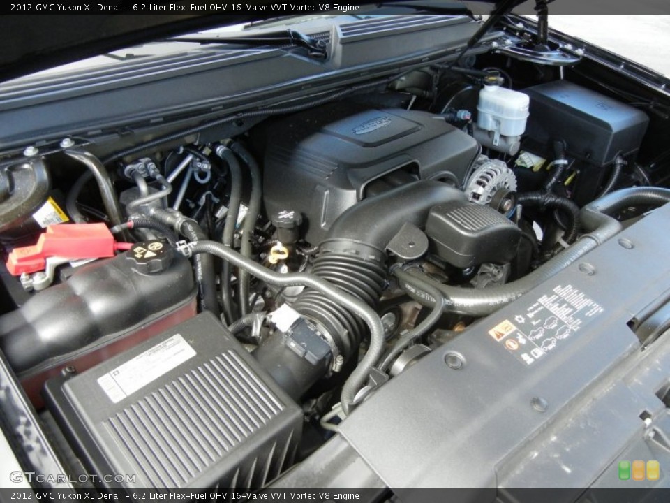 6.2 Liter Flex-Fuel OHV 16-Valve VVT Vortec V8 Engine for the 2012 GMC Yukon #74516350