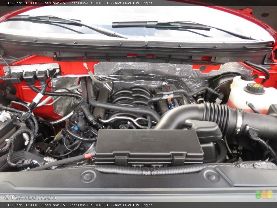 5.0 Liter Flex-Fuel DOHC 32-Valve Ti-VCT V8 Engine for the 2013 Ford F150 #74518193