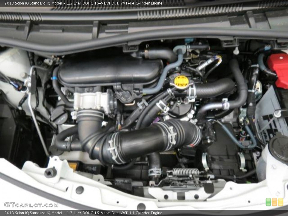 1.3 Liter DOHC 16-Valve Dual VVT-i 4 Cylinder Engine for the 2013 Scion iQ #74523827