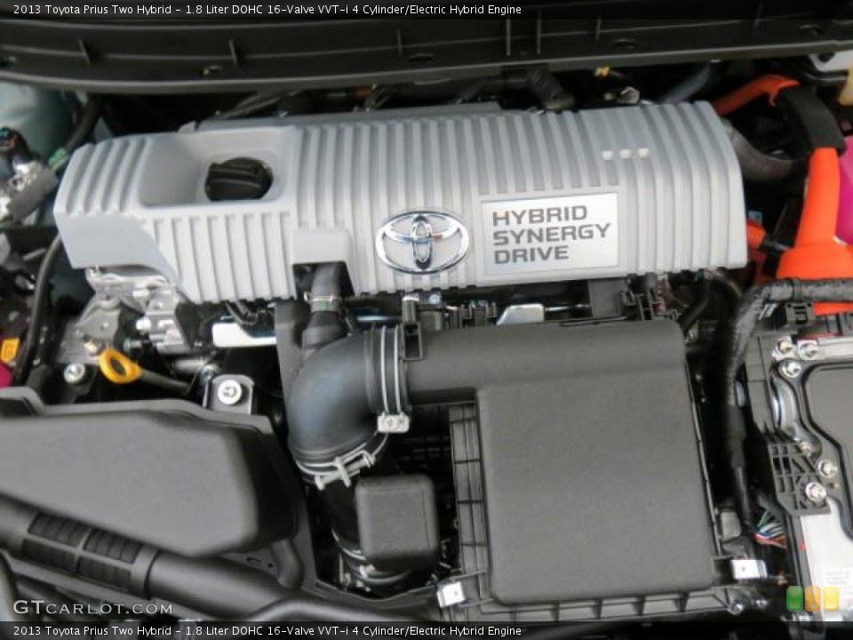 1.8 Liter DOHC 16-Valve VVT-i 4 Cylinder/Electric Hybrid Engine for the 2013 Toyota Prius #74527190