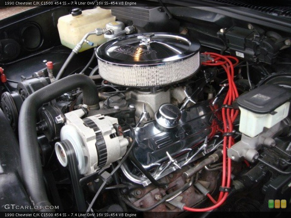7.4 Liter OHV 16V SS-454 V8 Engine for the 1990 Chevrolet C/K #74530115