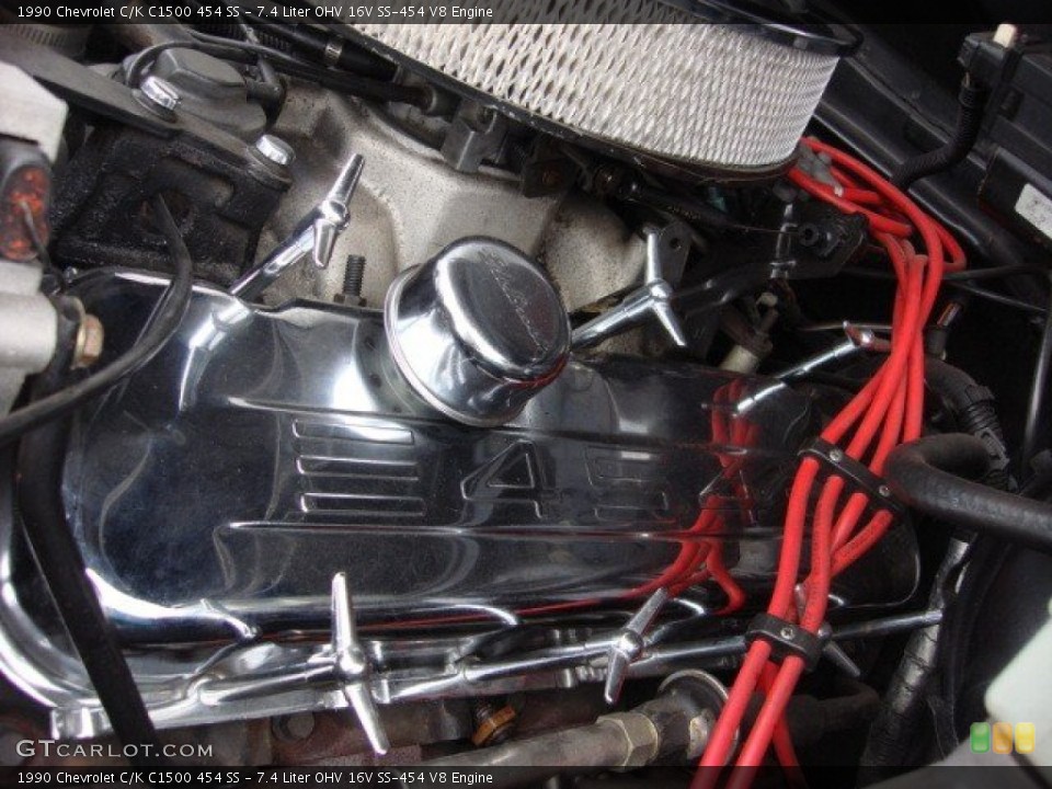 7.4 Liter OHV 16V SS-454 V8 Engine for the 1990 Chevrolet C/K #74530133