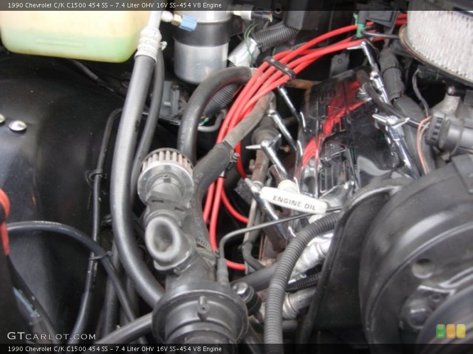 7.4 Liter OHV 16V SS-454 V8 Engine for the 1990 Chevrolet C/K #74530154