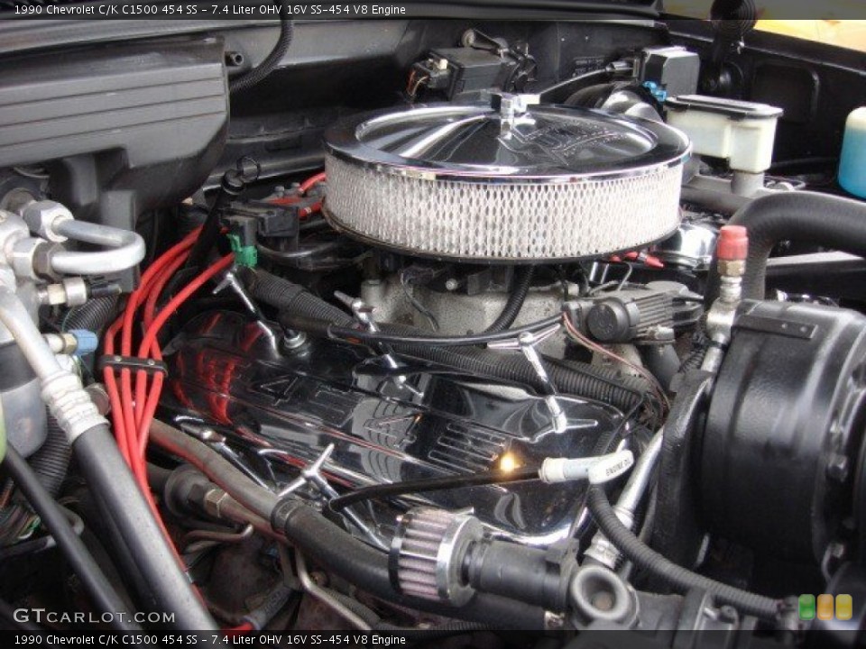 7.4 Liter OHV 16V SS-454 V8 Engine for the 1990 Chevrolet C/K #74530176