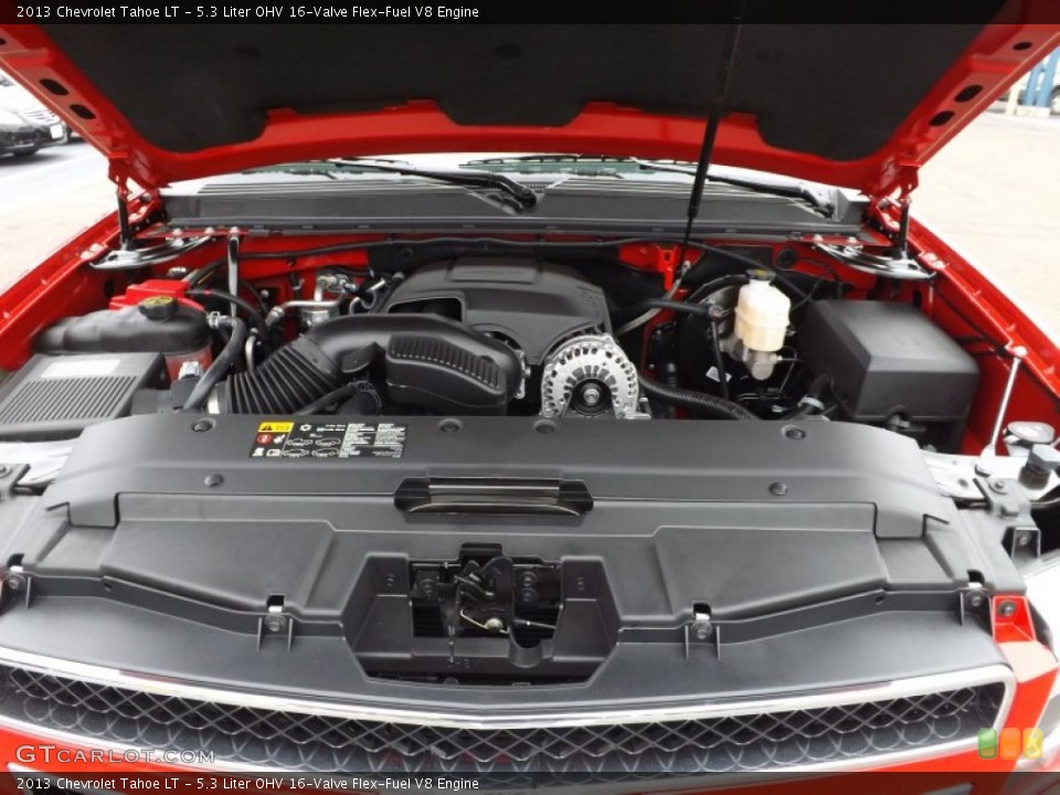 5.3 Liter OHV 16-Valve Flex-Fuel V8 Engine for the 2013 Chevrolet Tahoe #74531270