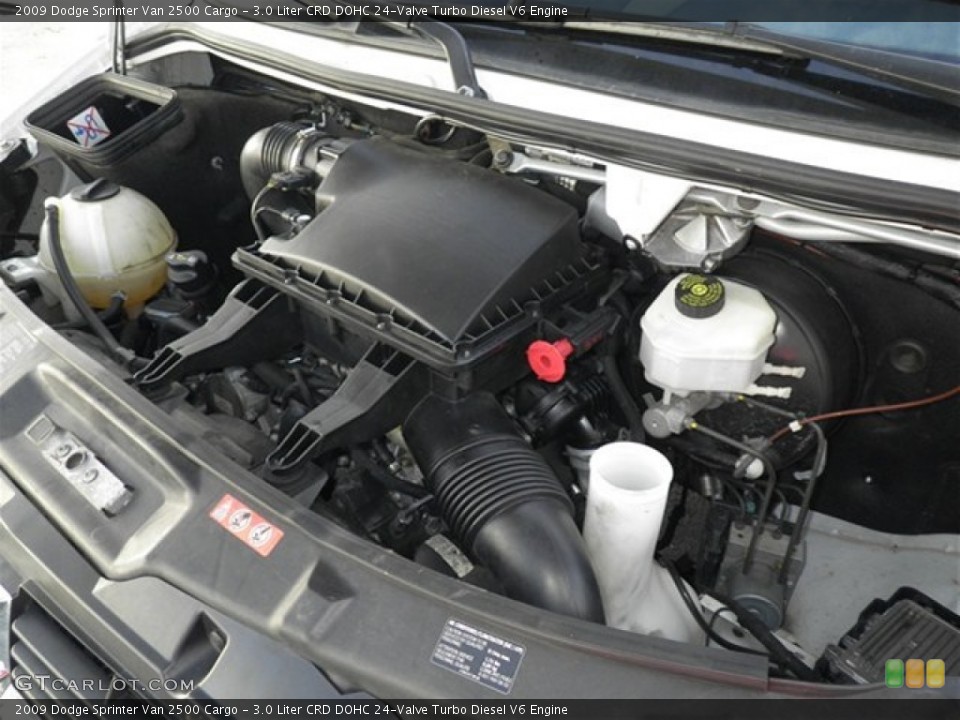 3.0 Liter CRD DOHC 24-Valve Turbo Diesel V6 Engine for the 2009 Dodge Sprinter Van #74540999