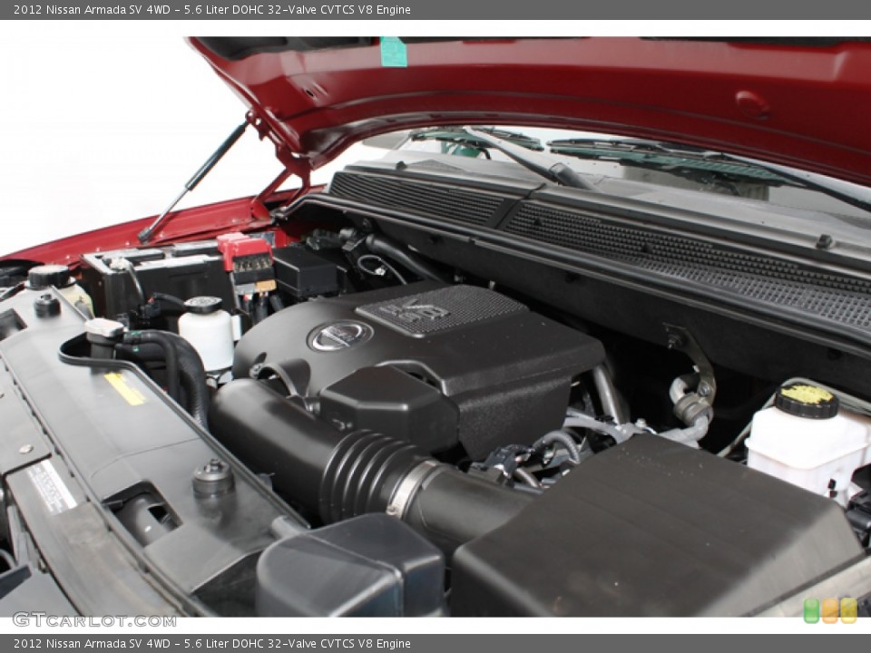 5.6 Liter DOHC 32-Valve CVTCS V8 Engine for the 2012 Nissan Armada #74544528