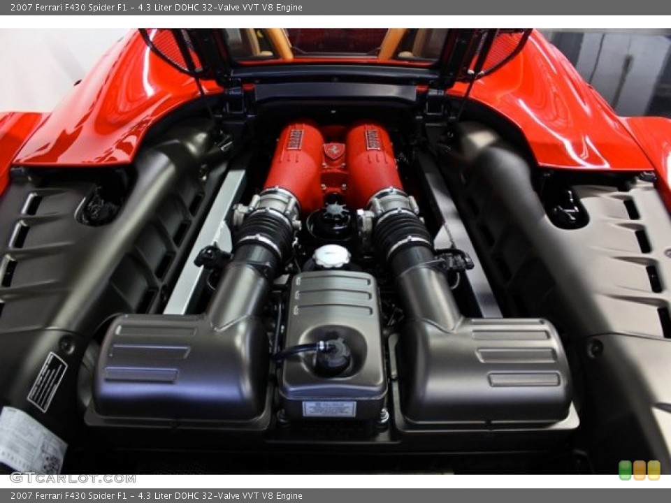 4.3 Liter DOHC 32-Valve VVT V8 Engine for the 2007 Ferrari F430 #74549913
