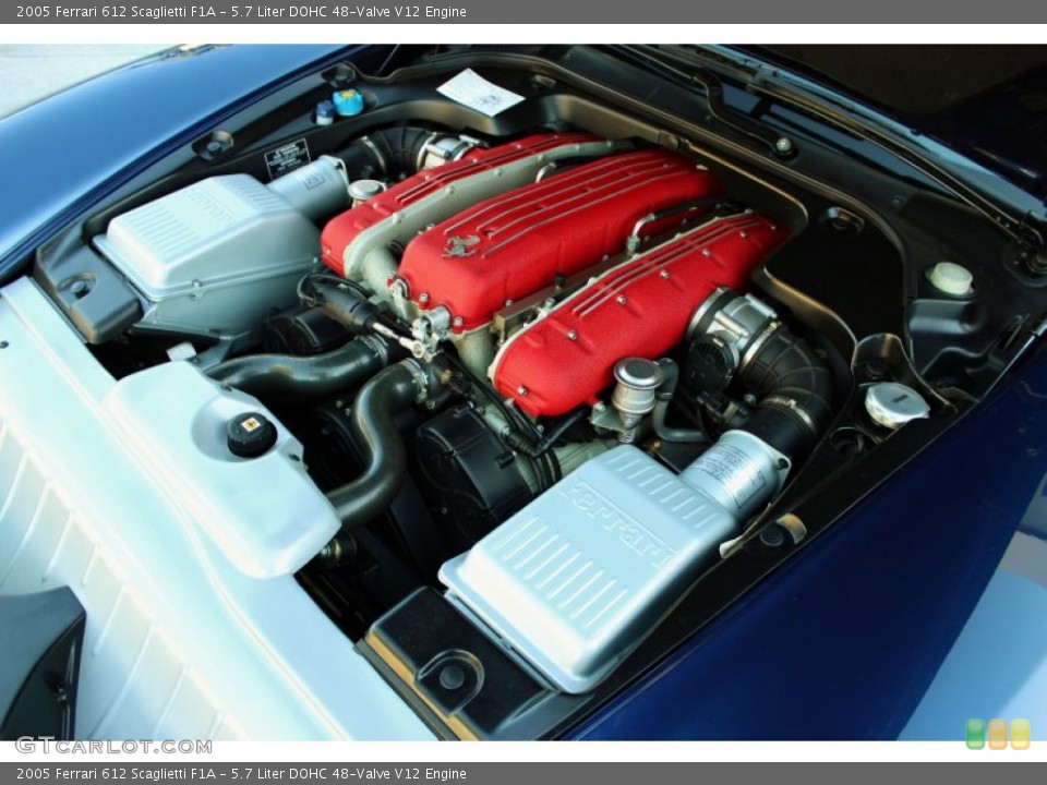 5.7 Liter DOHC 48-Valve V12 Engine for the 2005 Ferrari 612 Scaglietti #74559065