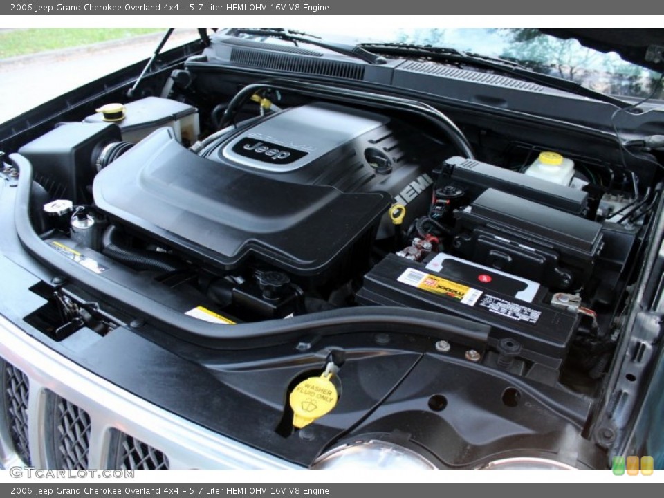 5.7 Liter HEMI OHV 16V V8 Engine for the 2006 Jeep Grand Cherokee #74559126
