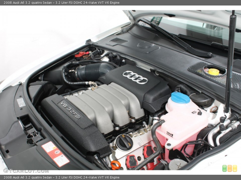 3.2 Liter FSI DOHC 24-Valve VVT V6 Engine for the 2008 Audi A6 #74561409