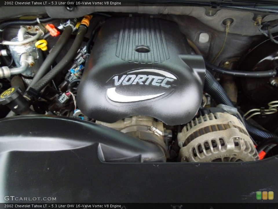 5.3 Liter OHV 16-Valve Vortec V8 Engine for the 2002 Chevrolet Tahoe #74575319