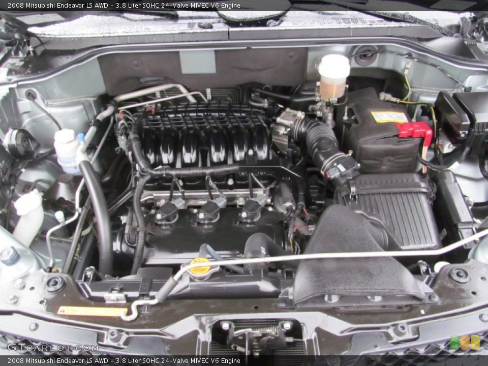 3.8 Liter SOHC 24-Valve MIVEC V6 Engine for the 2008 Mitsubishi Endeavor #74578532