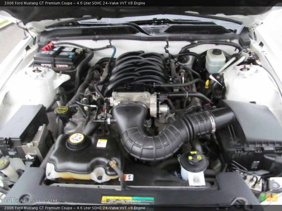 4.6 Liter SOHC 24-Valve VVT V8 Engine for the 2006 Ford Mustang #74579078