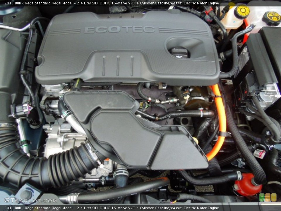 2.4 Liter SIDI DOHC 16-Valve VVT 4 Cylinder Gasoline/eAssist Electric Motor Engine for the 2013 Buick Regal #74580634