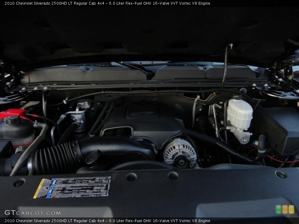 6.0 Liter Flex-Fuel OHV 16-Valve VVT Vortec V8 Engine for the 2010 Chevrolet Silverado 2500HD #74583973