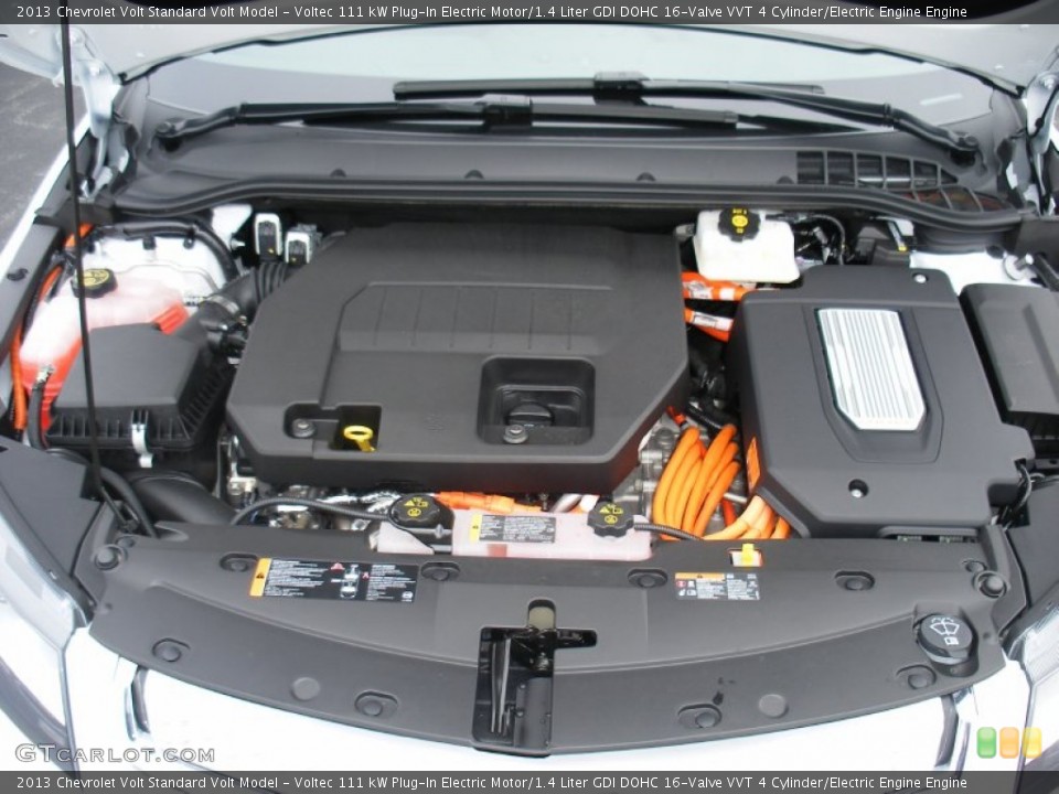 Voltec 111 kW Plug-In Electric Motor/1.4 Liter GDI DOHC 16-Valve VVT 4 Cylinder/Electric Engine Engine for the 2013 Chevrolet Volt #74584700