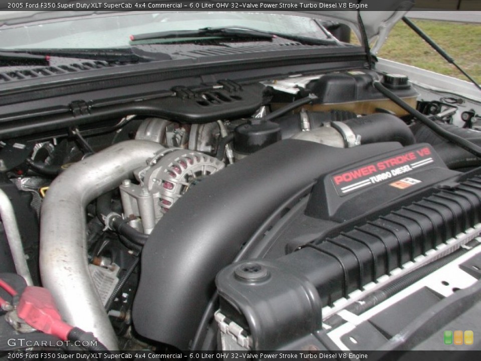 6.0 Liter OHV 32-Valve Power Stroke Turbo Diesel V8 Engine for the 2005 Ford F350 Super Duty #74587085