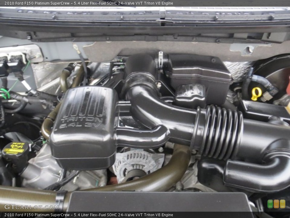 5.4 Liter Flex-Fuel SOHC 24-Valve VVT Triton V8 Engine for the 2010 Ford F150 #74592046
