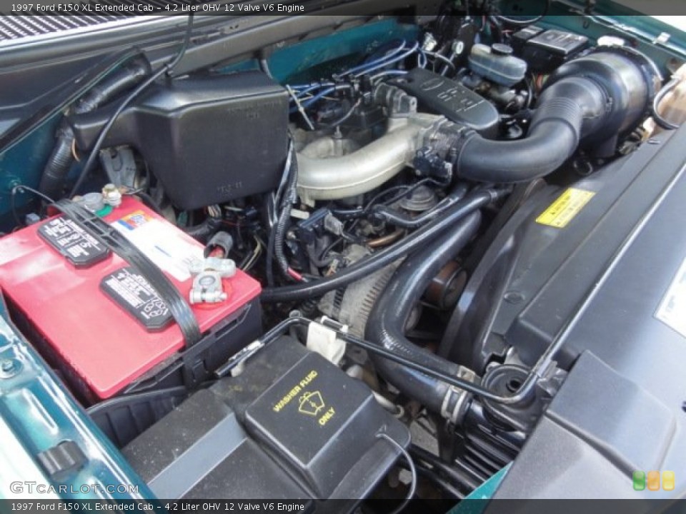 4.2 Liter OHV 12 Valve V6 Engine for the 1997 Ford F150 #74599541