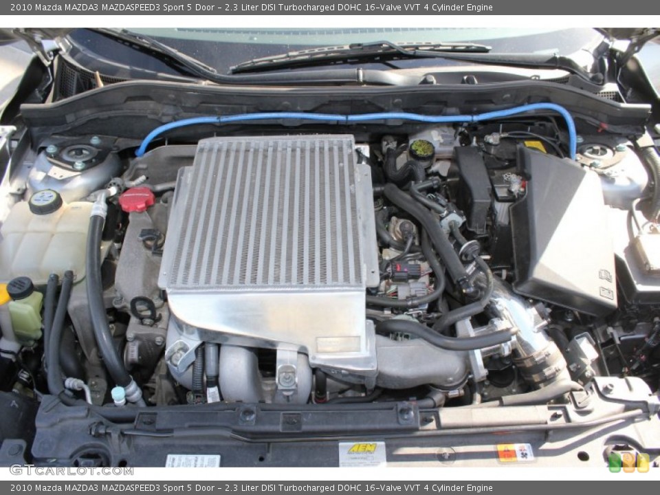 2.3 Liter DISI Turbocharged DOHC 16-Valve VVT 4 Cylinder Engine for the 2010 Mazda MAZDA3 #74602036