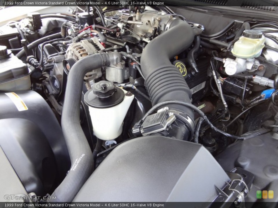 4.6 Liter SOHC 16-Valve V8 Engine for the 1999 Ford Crown Victoria #74610133
