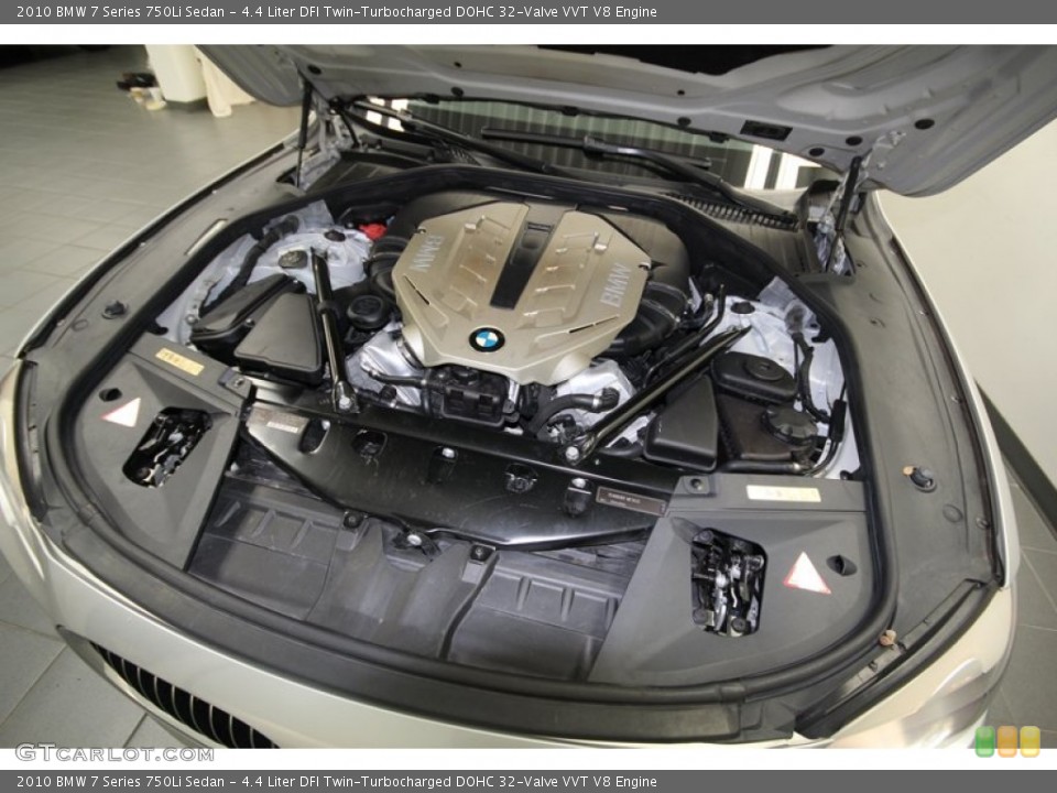 4.4 Liter DFI Twin-Turbocharged DOHC 32-Valve VVT V8 Engine for the 2010 BMW 7 Series #74613074
