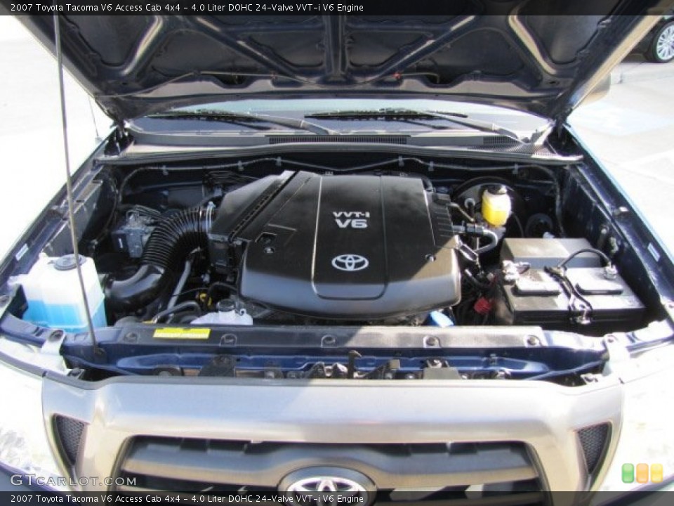 4.0 Liter DOHC 24-Valve VVT-i V6 2007 Toyota Tacoma Engine